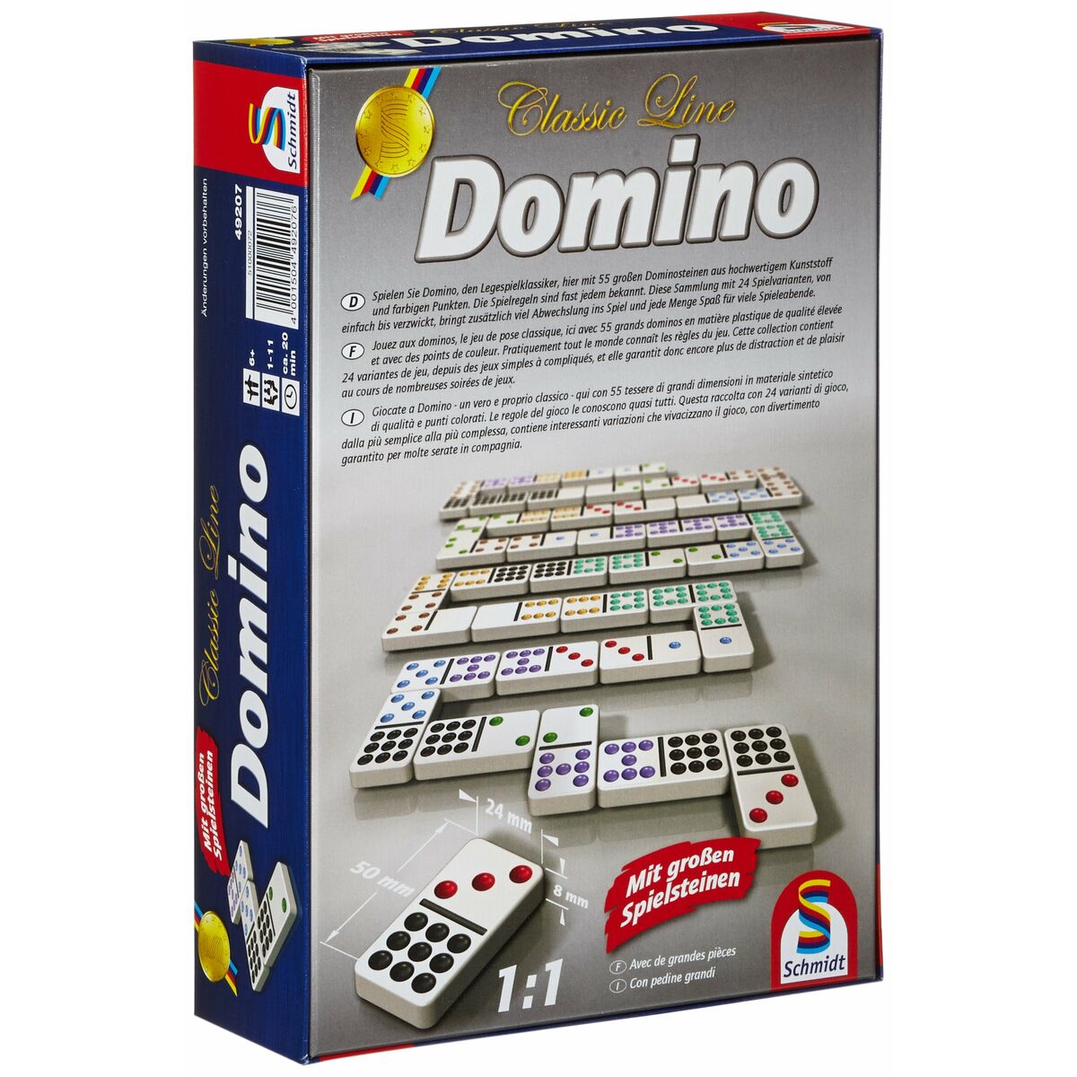 Dominó Schmidt Spiele Classic Line Multicolor - EcoNest