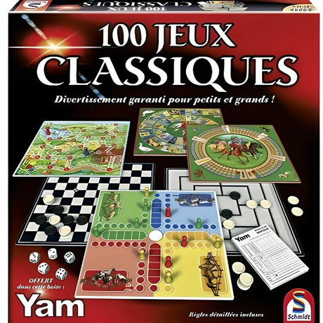 Jogo de Mesa Schmidt Spiele 100 classic games - EcoNest