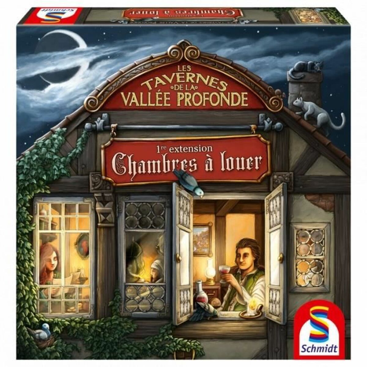 Jogo de Mesa Schmidt Spiele The Taverns of the Deep Valley (FR) - EcoNest