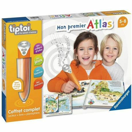 Livro interativo infantil Ravensburger Tiptoi Complete interactive reader box + Atlas - EcoNest