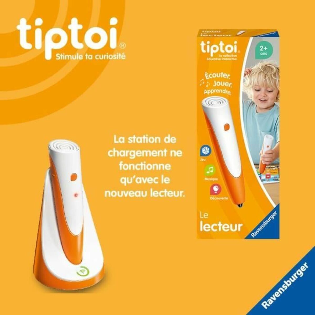 Jogo Educativo Ravensburger tiptoi® Station charge 4005556001798 (FR)