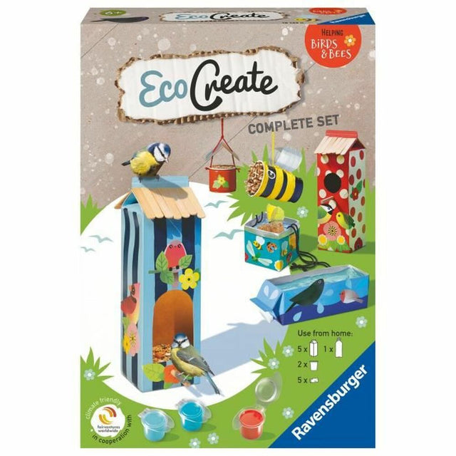 Jogo de Trabalhos Manuais Ravensburger EcoCreate Midi Comedouro para pássaros - EcoNest