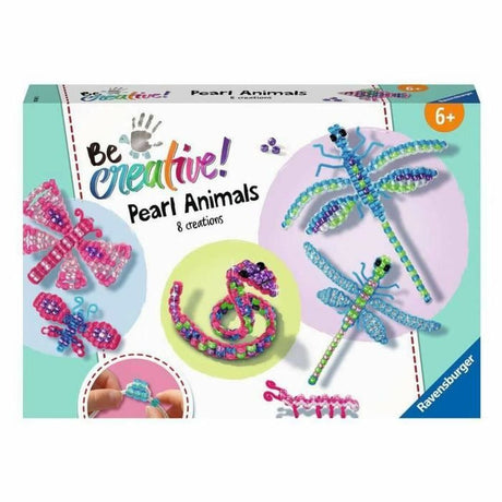 Jogo de Trabalhos Manuais Ravensburger Be creative! Pearls Animals - EcoNest