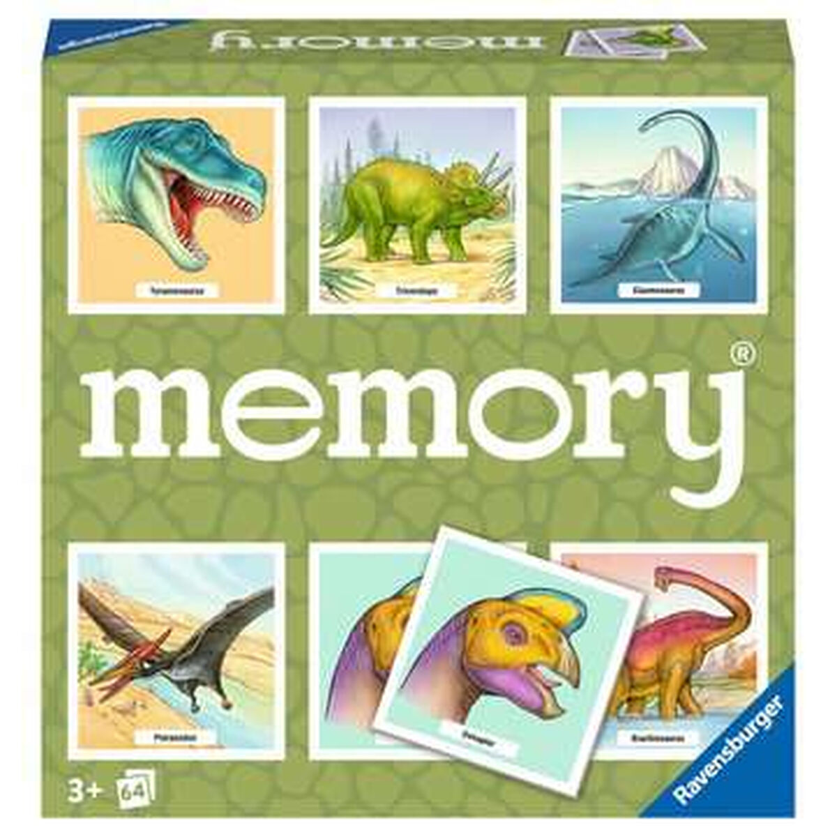 Jogo Educativo Ravensburger Grand Memory Dinosaurs (FR) Multicolor - EcoNest