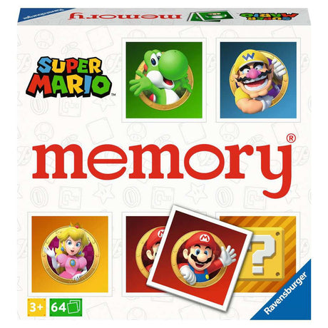 Jogo Educativo Ravensburger Grand Memory - Super Mario Multicolor - EcoNest