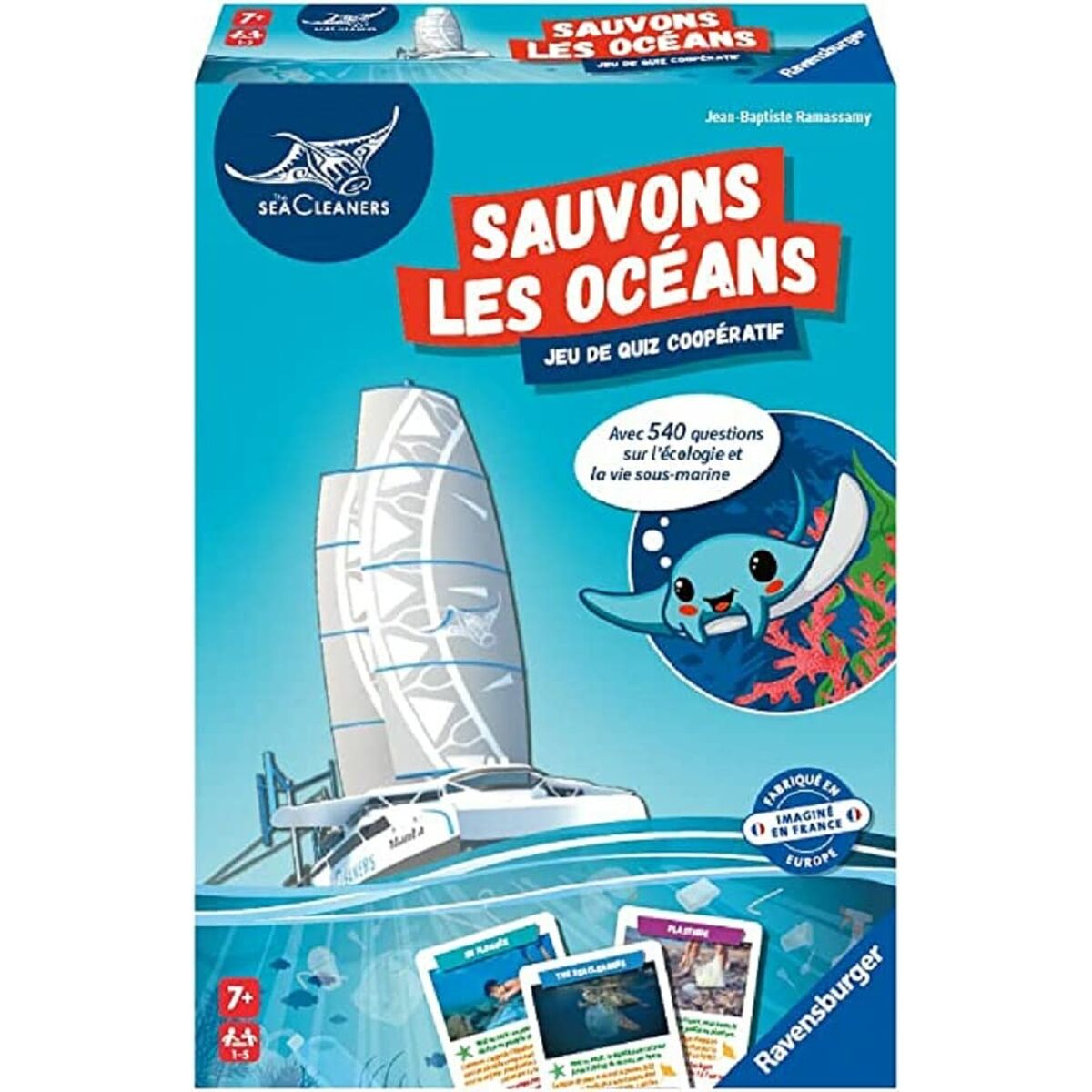 Jogo Educativo Ravensburger Sauvons Les Océans - EcoNest