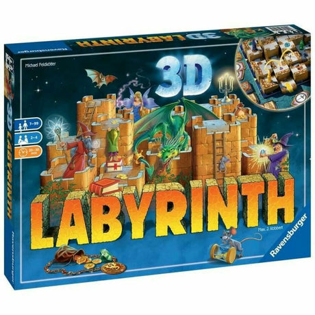 Jogo de Mesa Ravensburger 3D Maze (FR) - EcoNest