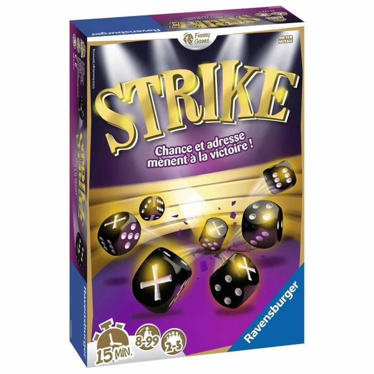 Jogo de Mesa Ravensburger Strike Board Game (FR) (1 Peça) - EcoNest