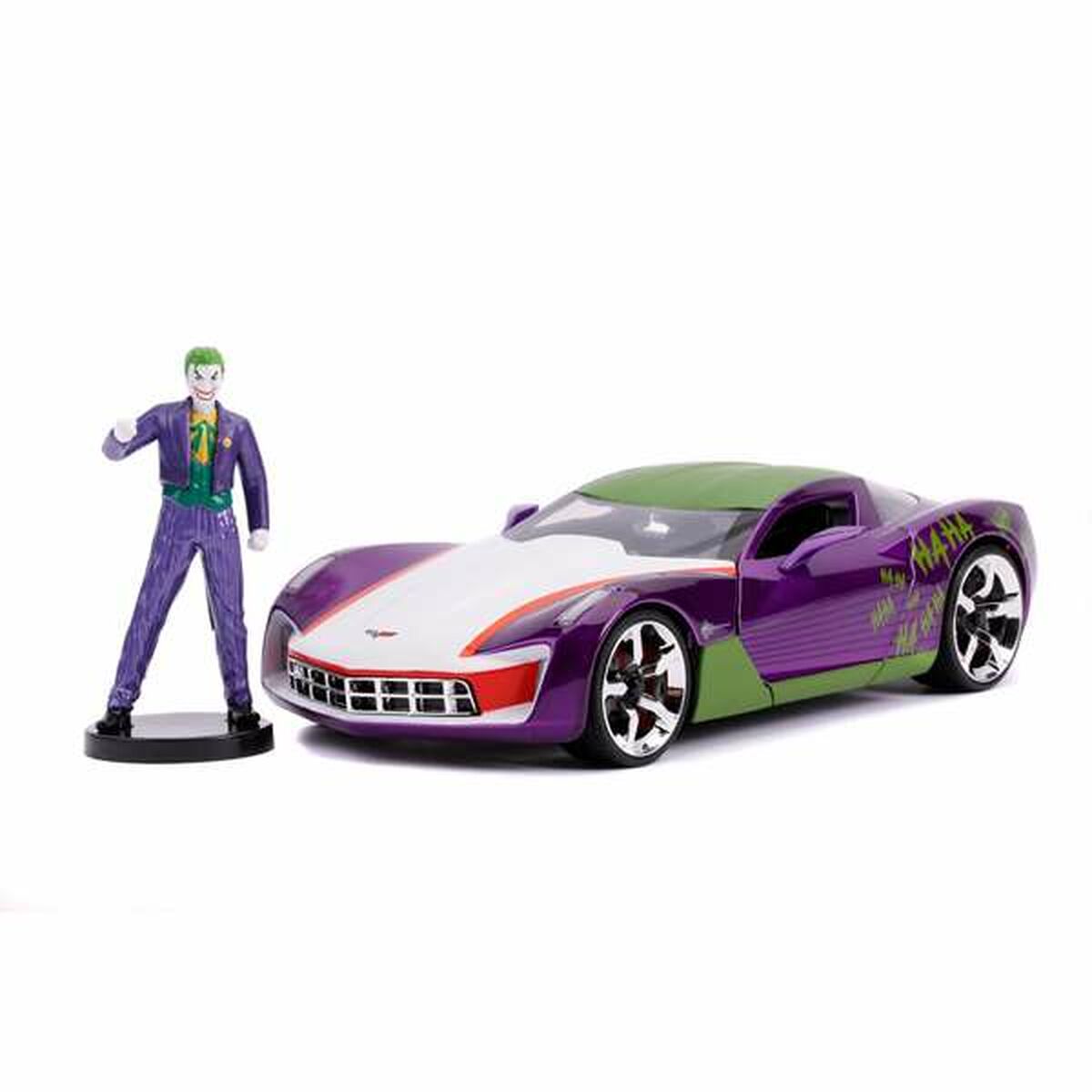 Playset Batman Joker & 2009 Chevy Corvette Stingray - EcoNest