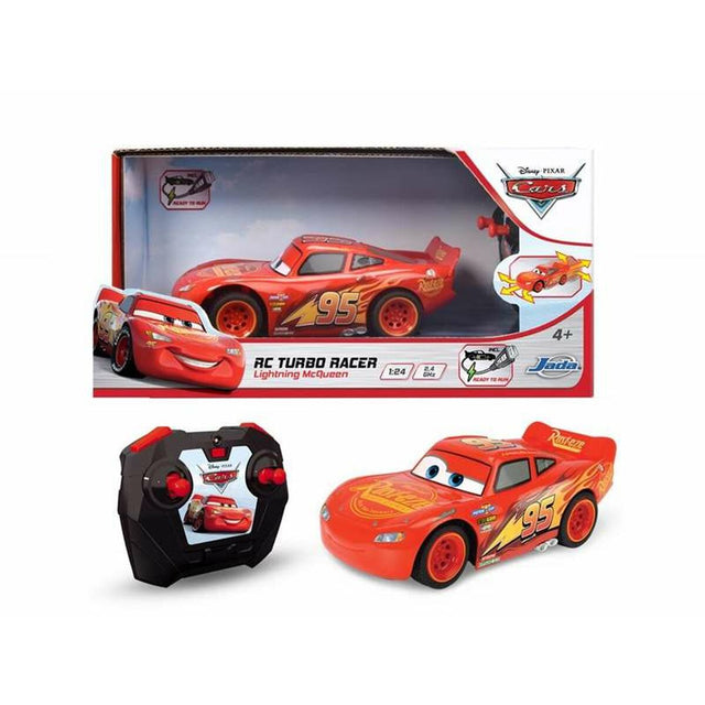 Carro Rádio Controlo Cars Turbo Racer Lightning McQueen 1:24 17 cm - EcoNest