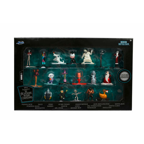 Conjunto de Figuras The Nightmare Before Christmas 4 cm 18 Peças - EcoNest