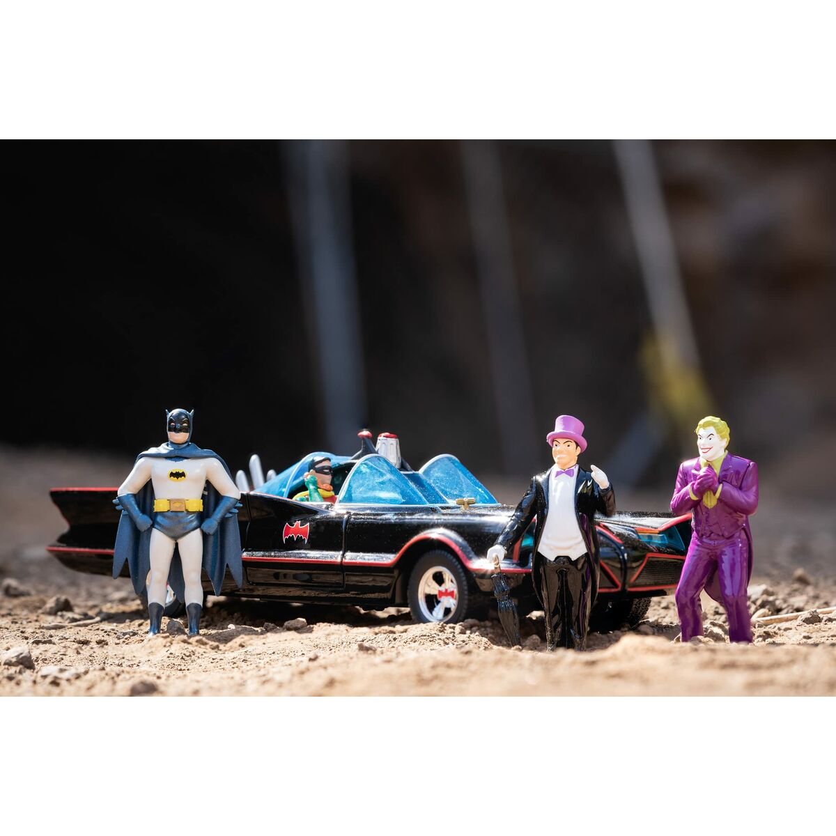 Carro Batman Batmóvil 1966 Classic 19 cm - EcoNest