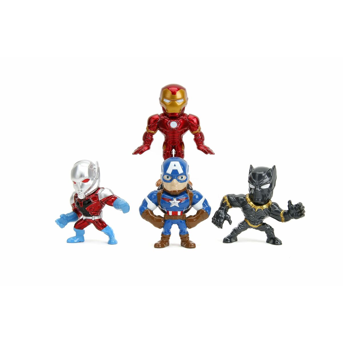 Conjunto de Figuras The Avengers 7 cm 4 Peças - EcoNest