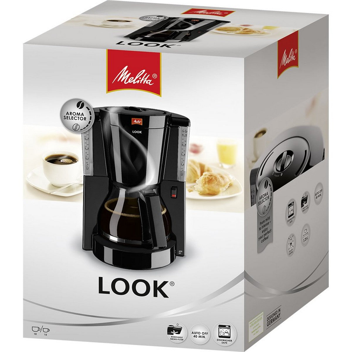 Cafeteira Elétrica Melitta 6708078 Branco 1000 W 1,2 L - EcoNest