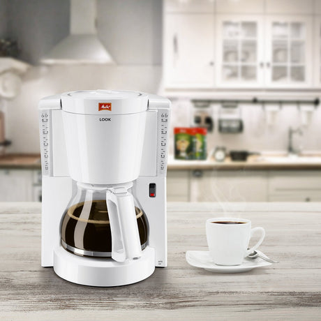 Cafeteira Elétrica Melitta 6708078 Branco 1000 W 1,2 L - EcoNest