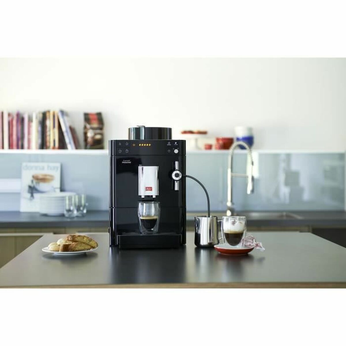 Cafeteira Superautomática Melitta Caffeo Passione Prateado 1000 W 1400 W 15 bar 1,2 L 1400 W - EcoNest