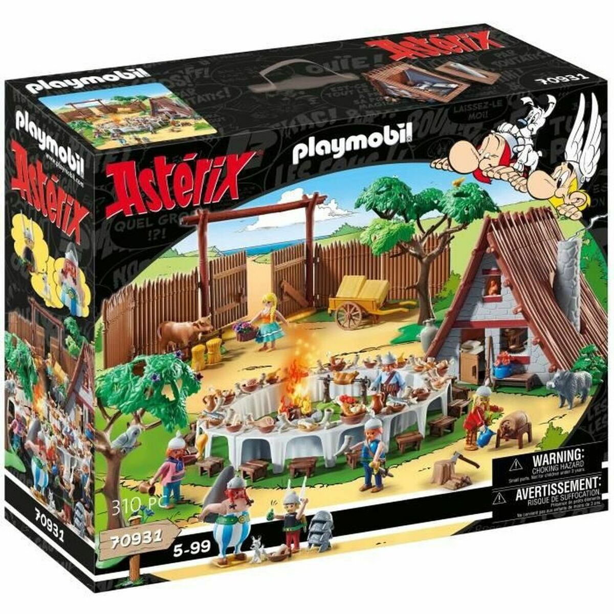 Playset Playmobil 70931 Astérix Povoação - EcoNest