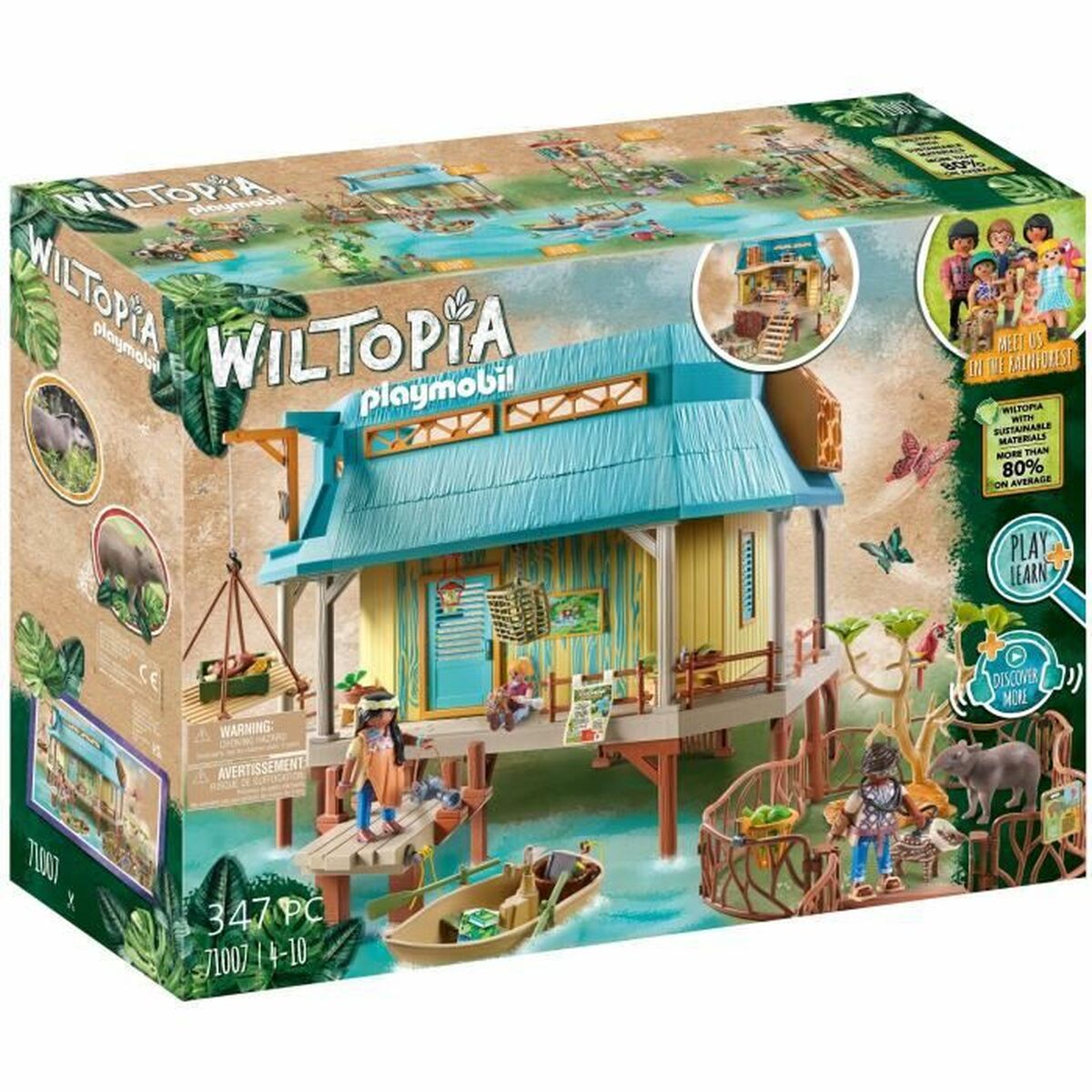 Playset Playmobil 71007 Wiltopia - EcoNest