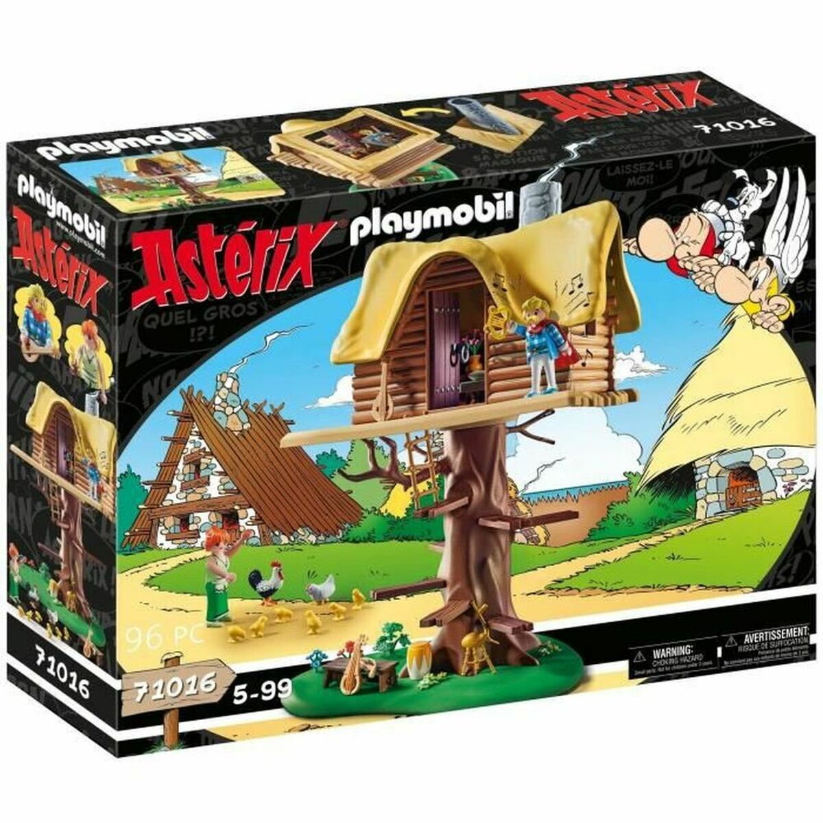 Playset Playmobil 71016 Astérix Insurancetourix Casa - EcoNest