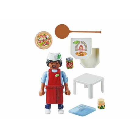 Playset Playmobil 71161 Special PLUS Pizza Maker 13 Peças - EcoNest