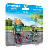 Playset Playmobil 71209 13 Peças Jogador de hóquei Duo - EcoNest