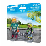 Playset Playmobil 71209 13 Peças Jogador de hóquei Duo - EcoNest