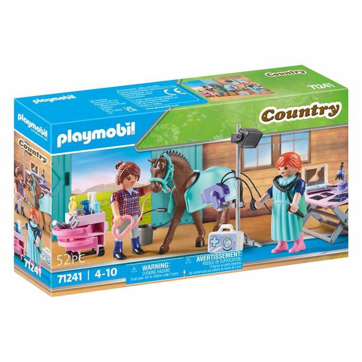 Playset Playmobil 71241 Cavalo 52 Peças - EcoNest