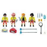 Playset Playmobil 71244 City Life Rescue Team 25 Peças - EcoNest