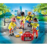 Playset Playmobil 71244 City Life Rescue Team 25 Peças - EcoNest