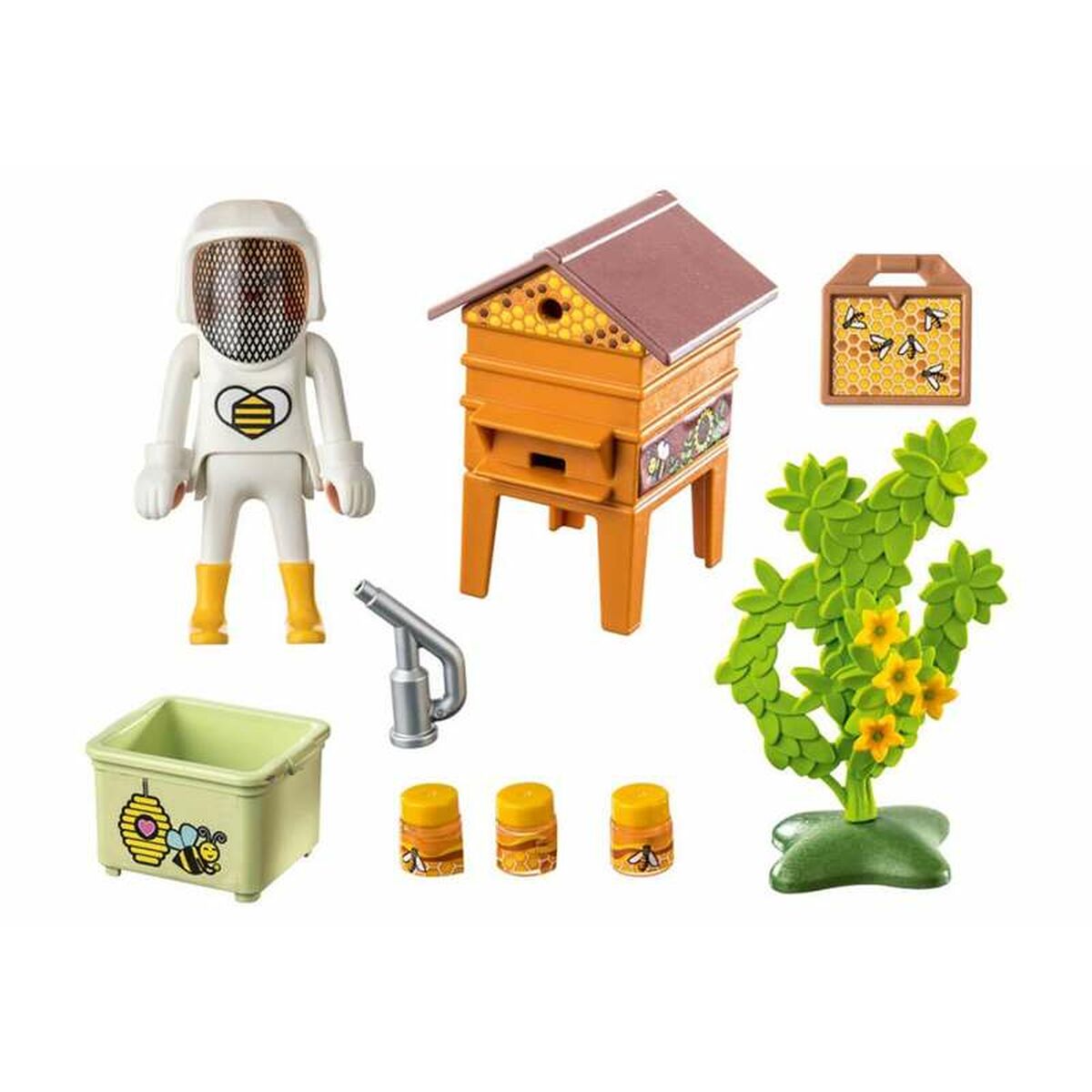 Playset Playmobil 71253 Country Beekeeper 26 Peças - EcoNest