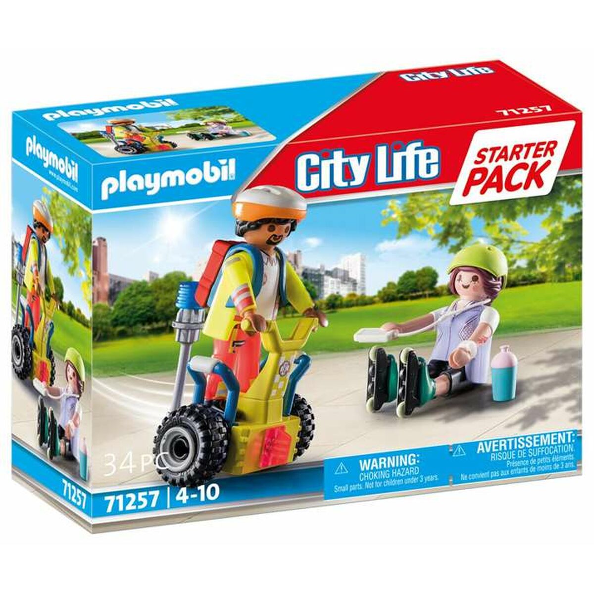 Playset Playmobil 71257 City Life 45 Peças - EcoNest