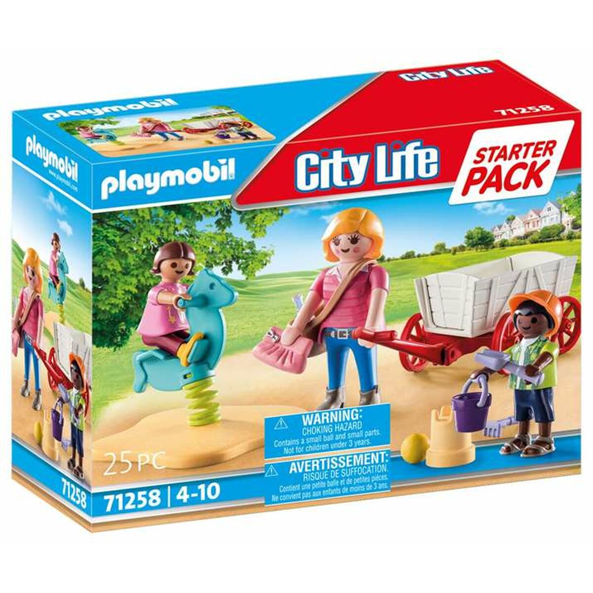 Playset Playmobil 71258 City Life 25 Peças - EcoNest