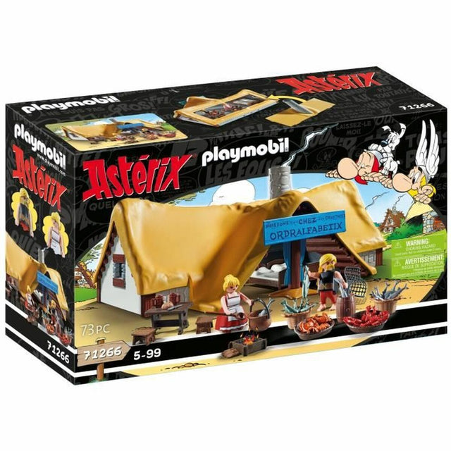 Playset Playmobil Astérix: Ordralfabetix Hut 71266 73 Peças - EcoNest