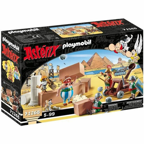 Playset Playmobil Astérix: Numerobis and the Battle of the Palace 71268 56 Peças - EcoNest