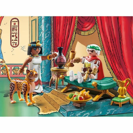 Playset Playmobil 71270 - Asterix: César and Cleopatra 28 Peças - EcoNest