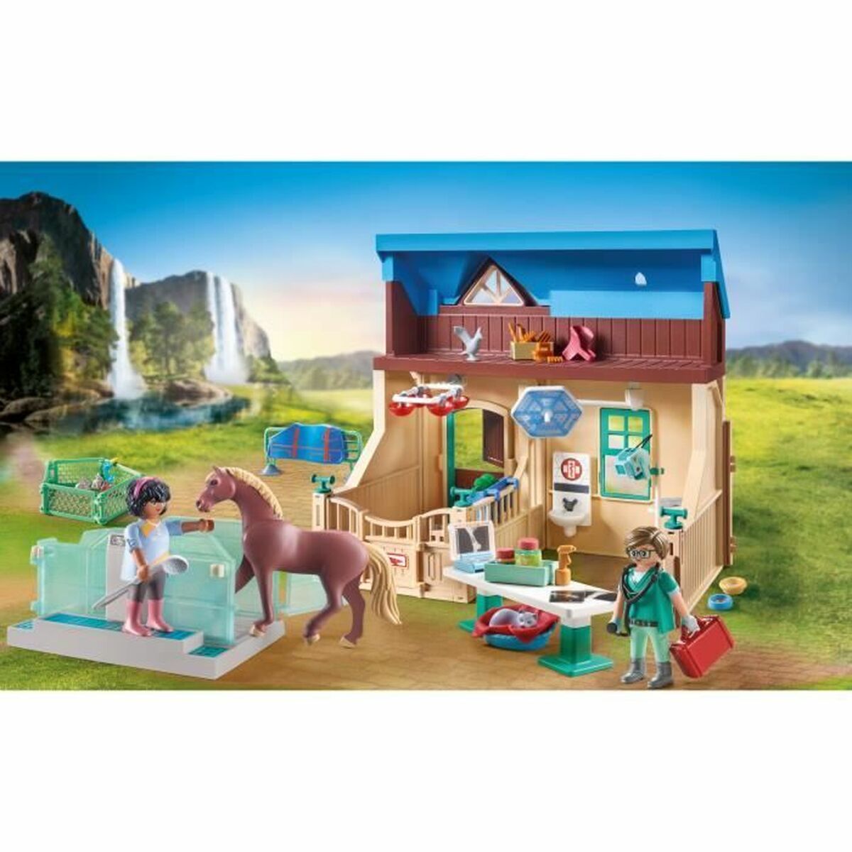 Playset Playmobil Horses of Waterfall 71352 - EcoNest