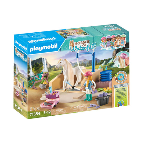 Playset Playmobil 71354 Horses of Waterfall 86 Peças - EcoNest