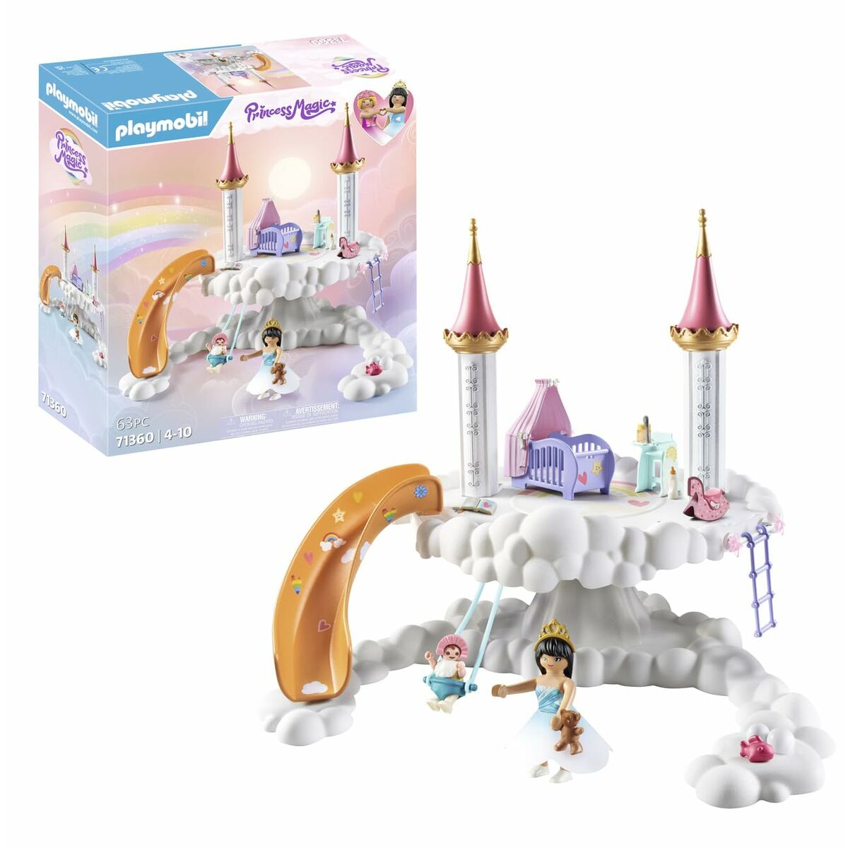 Playset Playmobil 71360 Princess Magic 63 Peças - EcoNest