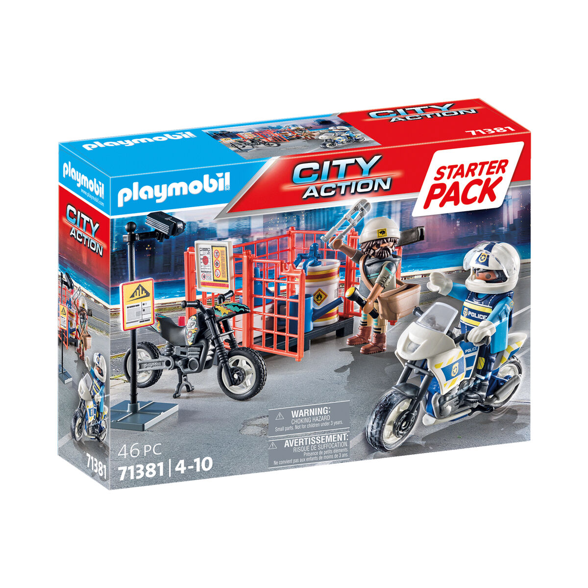 Playset Playmobil 71381 City Life 46 Peças - EcoNest