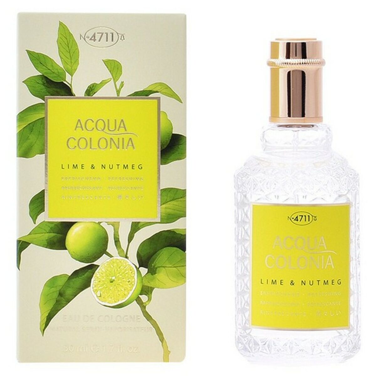 Perfume Unissexo Acqua 4711 EDC Lime & Nutmeg - EcoNest