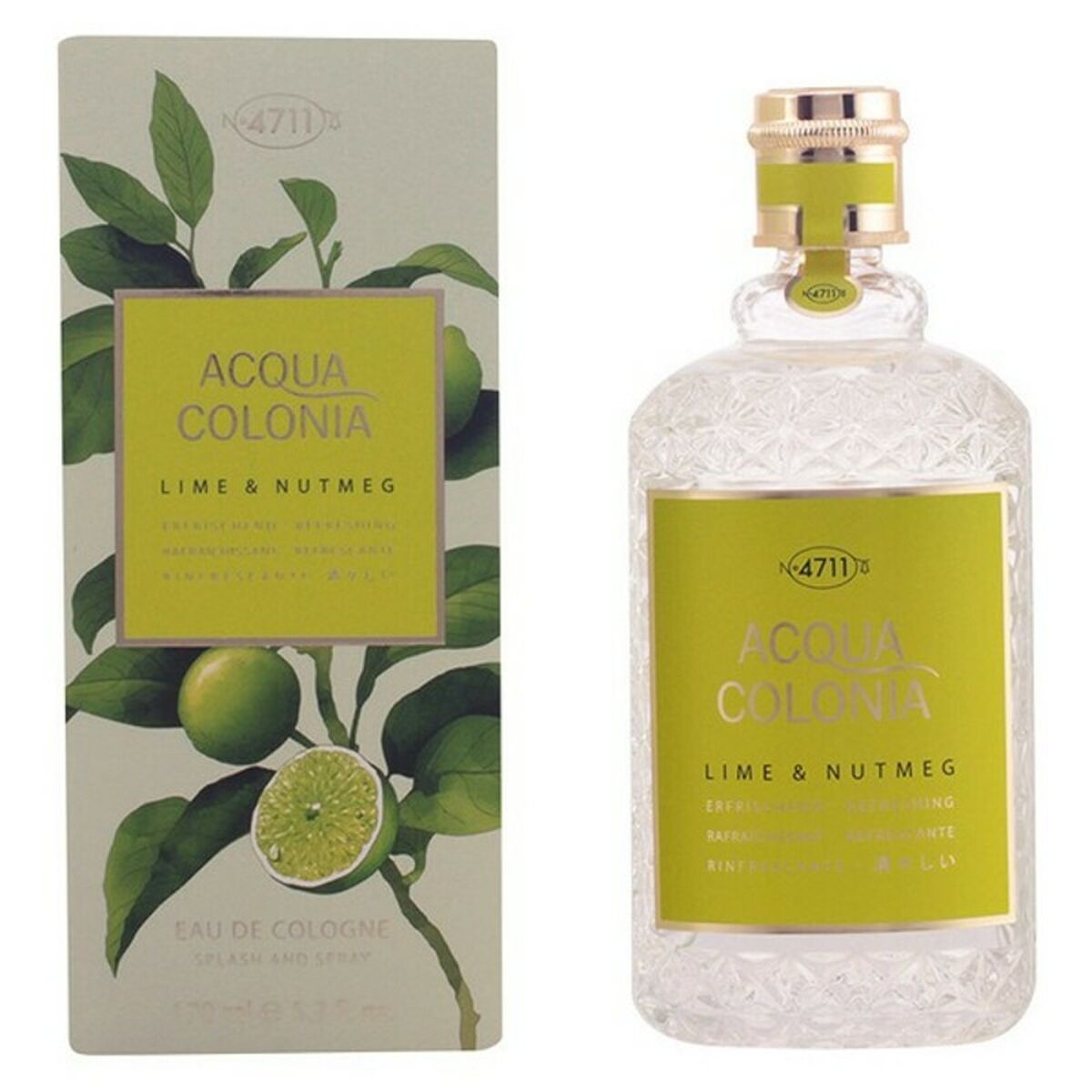 Perfume Unissexo Acqua 4711 EDC Lime & Nutmeg - EcoNest