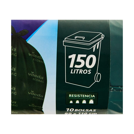 Sacos de Lixo Vileda Ecobag 10 Peças 150 l - EcoNest