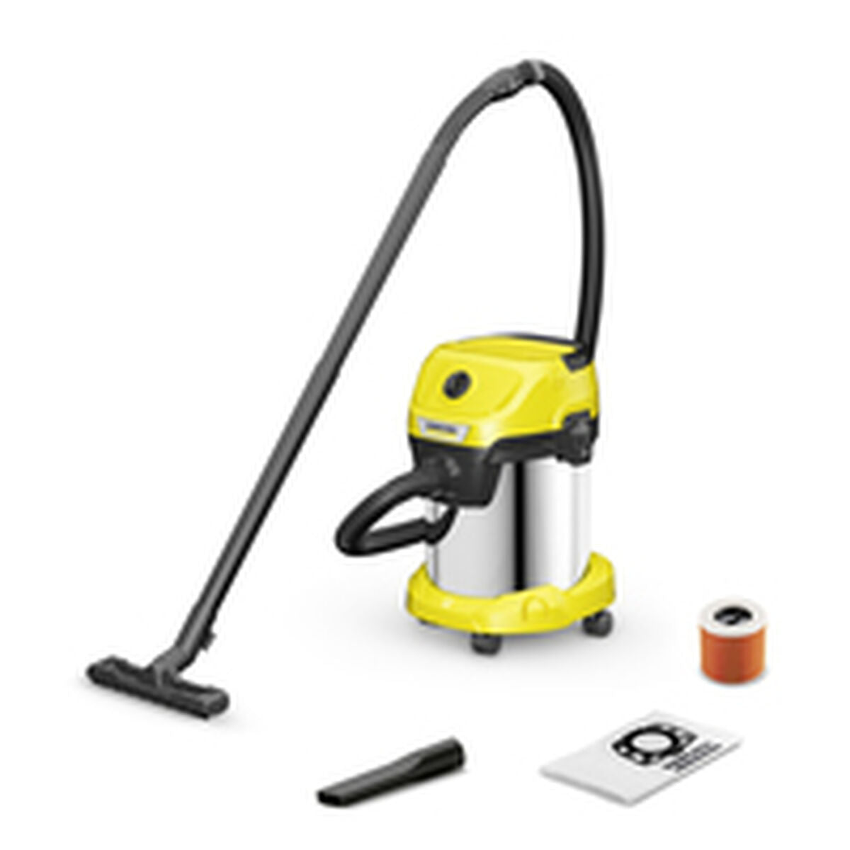 Aspirador Kärcher WD 3 S V-17/4/20 Amarelo 1000 W - EcoNest