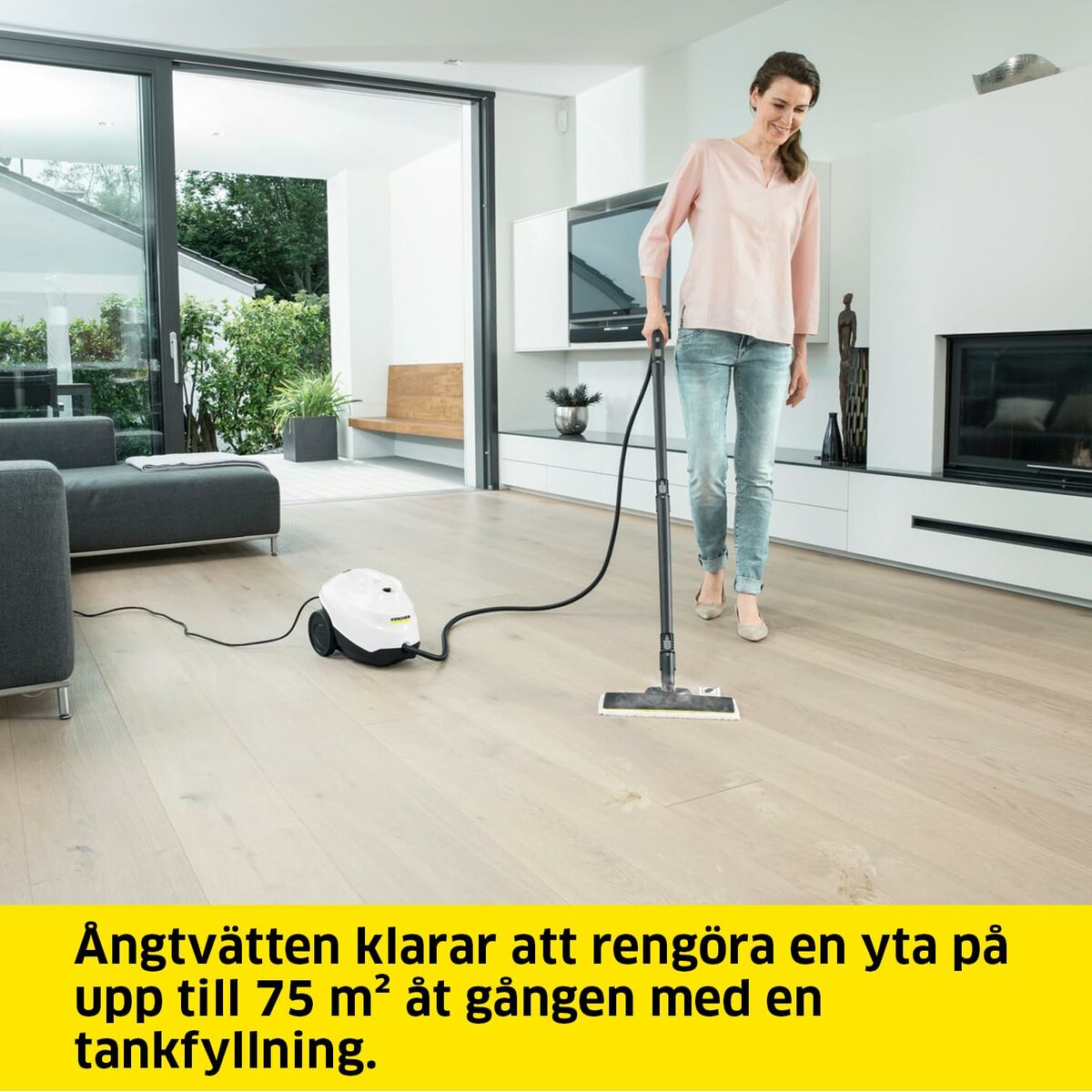 Aspirador Kärcher SC3 EASYFIX WHI 900 W