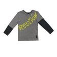 Camisola de Manga Comprida Reebok B LS TEE Cinzento escuro - EcoNest