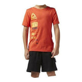 Conjunto Desportivo para Crianças Reebok BK4380 Laranja - EcoNest