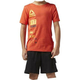 Conjunto Desportivo para Crianças Reebok BK4380 Laranja - EcoNest