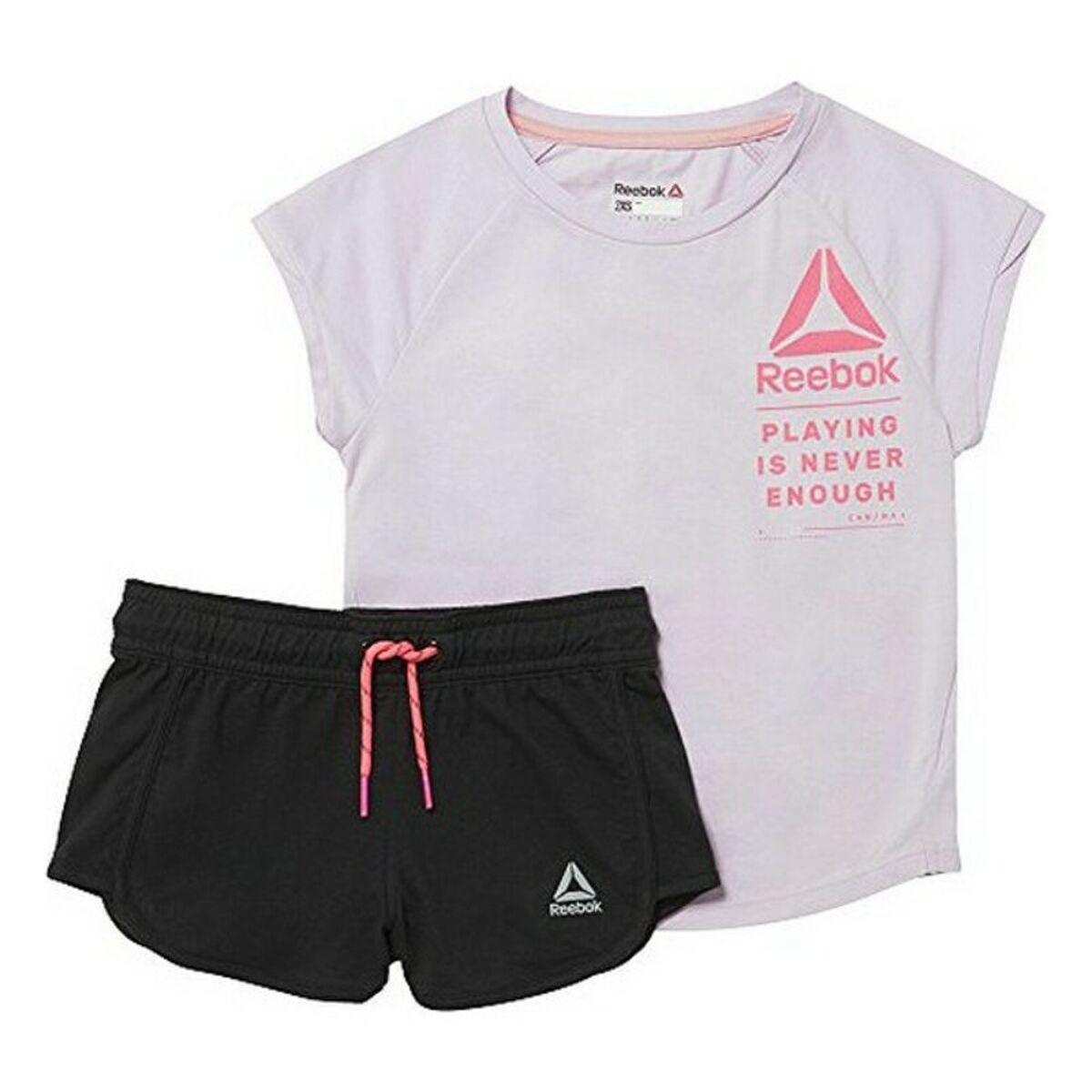 Conjunto Desportivo para Crianças Reebok G ES SS MONGLW BABY Cor de Rosa - EcoNest