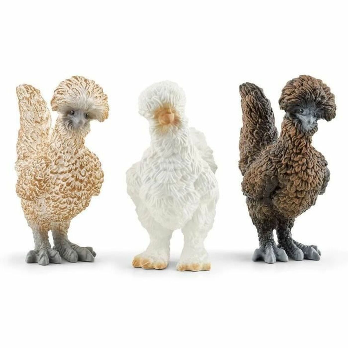 Conjunto Animais de Quinta Schleich Chicken Friends Plástico - EcoNest