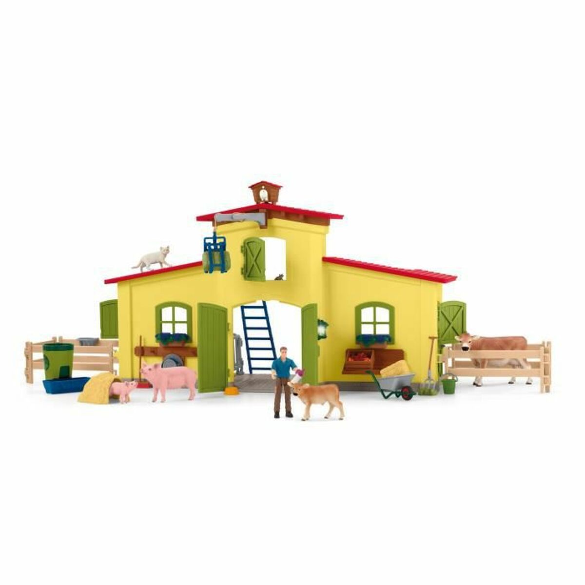 Casa Infantil de Brincar Schleich 42605 Amarelo - EcoNest